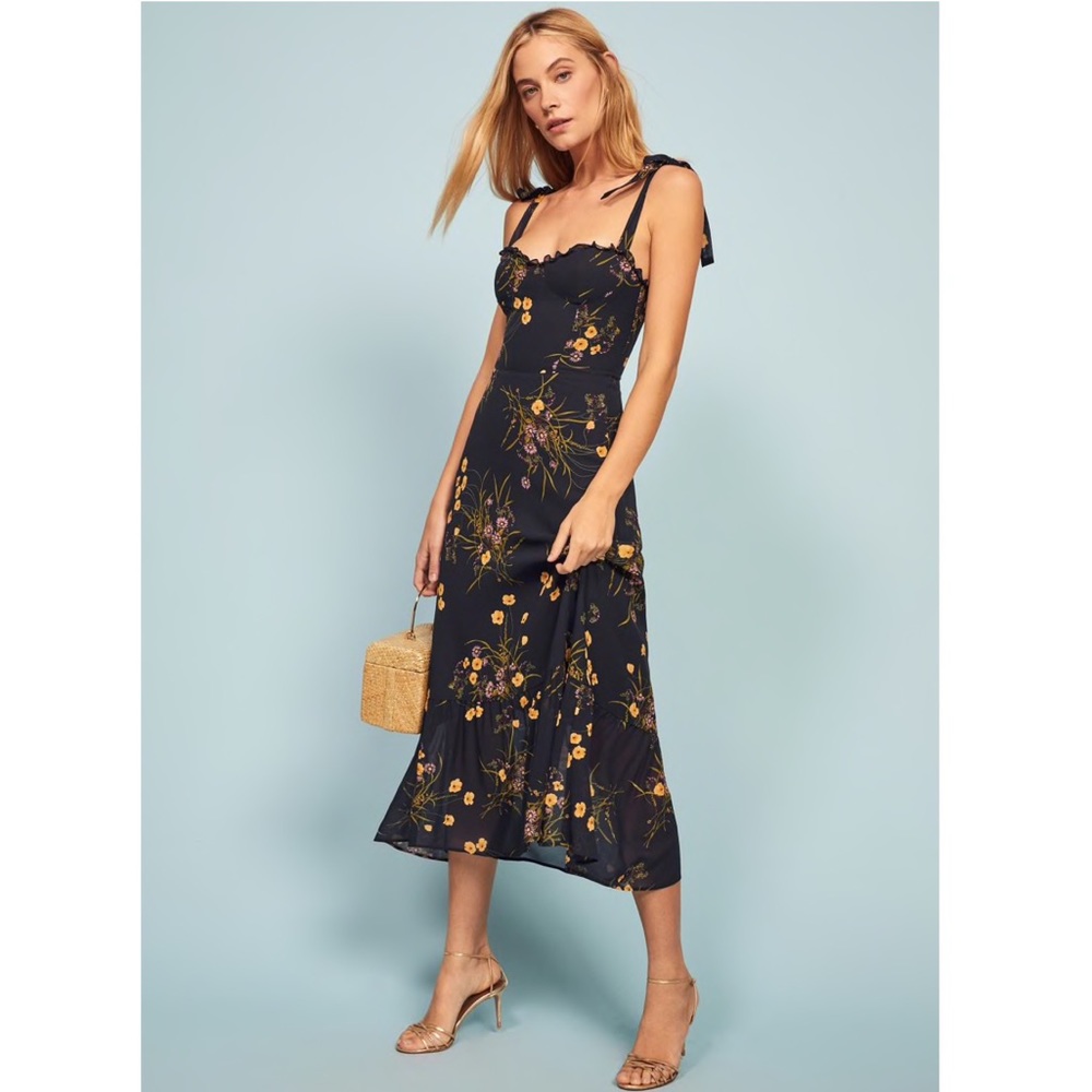 Reformation Nikita Dress (Size 8 - Mademoiselle)